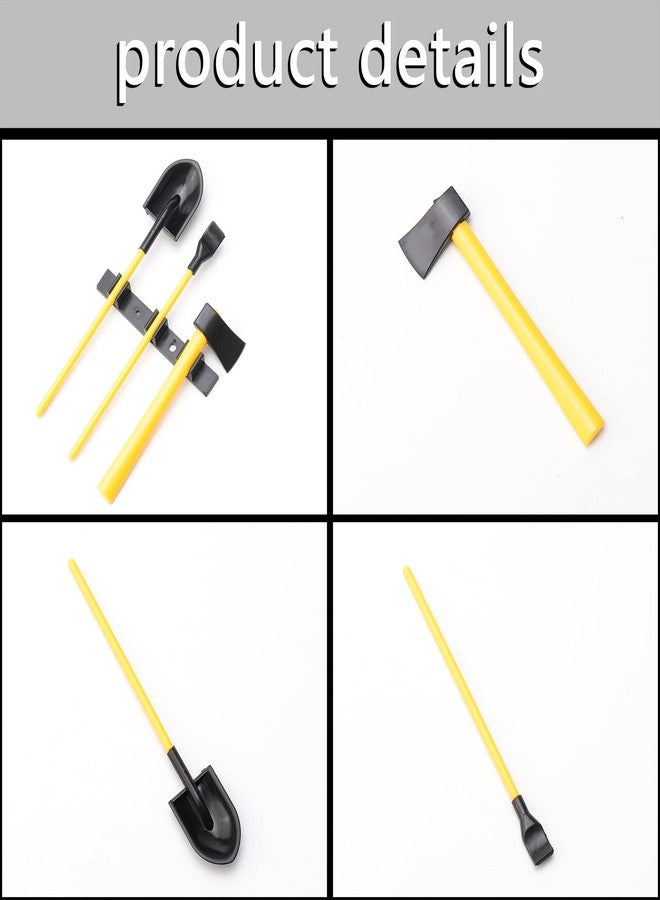 Rchobbytop 8pcs 1:10 RC Rock Crawler Truck Mini Accessories Decor Tool Sets Digging Shovel Fuel Tank Jack Winch Tow Rope Fire Extinguisher for TRX-4 SCX10 Jeep D90 D110 TF2 CC01 Redcat Gen7 Gen8 - Image 5